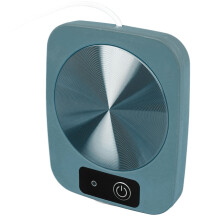 Portable Green Coffee Warmer for Travel - USB Powered & Waterproof