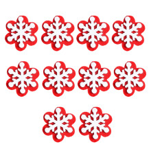 Comfortable Perceived Christmas Decorations 10Pcs Set-snowflake