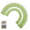 Guide d'ourlet de couture flexible pour un alignement- Vert 1