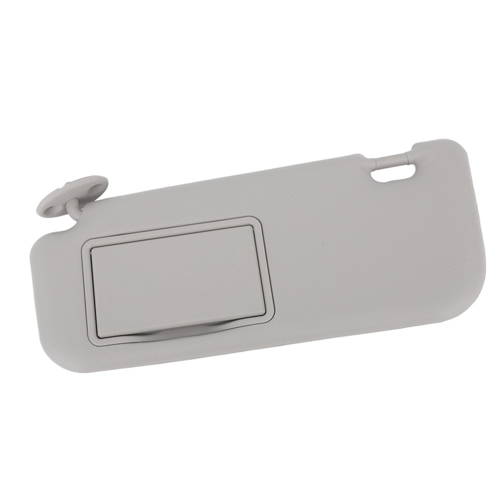Durable Sun Visor For Toyota Corolla 2014-2016 With Makeup Mirror Grey 7891368927336
