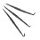 3PCS Universal O Ring & Gasket Pullers for Easy Disassembly 5