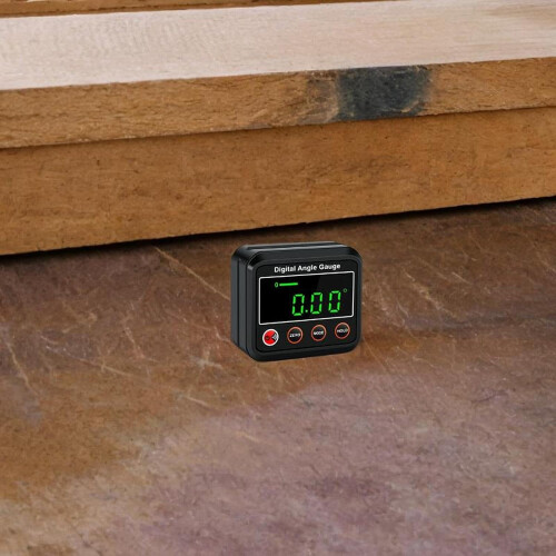 Digital Angle Gauge Inclinometer For Portable Carpentry And Machinery Use With Beep Backlight 1