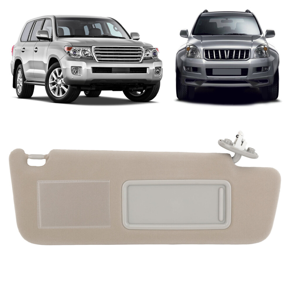 Sun Visor With & Mirror For Land Cruiser Prado Right Side Light 7891368927312