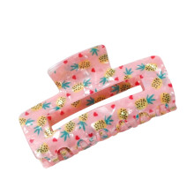 Mode Obst Haar Klaue Clip Voluminöse Pferdeschwanz Design-Ananas
