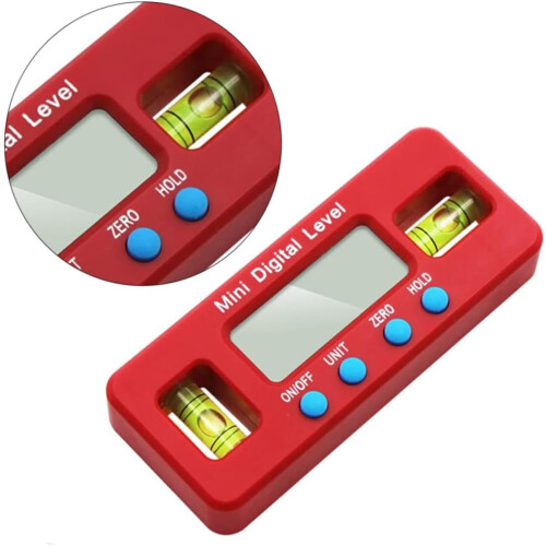 Mini Digital Level Gauge Inclinometer Tilt Angle Measuring Tool for Engineering Construction, Portable, Accurate, LCD Display 1