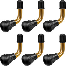 Suitable For Motorcycles Cars Bicycles Scooters, Premium TR413 Tubeless Tire Valve Stems, 90 Degree Design For Easy Tire Inflation, Snap-in Valves