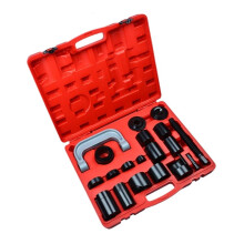Ball Joint Press 21 Piece Universal Removal Tool Kit for Cars and Trucks with Complete Adapter Set