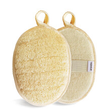 Radiance Restored, milieuvriendelijke loofah-exfoliantset voor een luxueuze huidvernieuwing, biologisch afbreekbaar en duurzaam voor dagelijkse