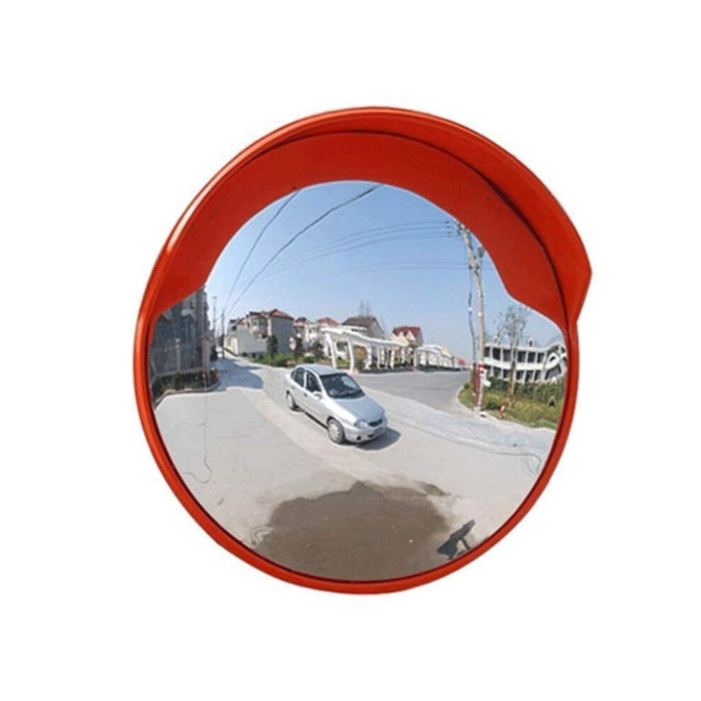 Outdoor Traffic Safety Convex Mirror 60Cm Wideangle View For Driveway And Parking Lot Light 9189345175671