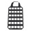 Schwarzes PP-Molle-Panel mit Griff, Wand- und Rucksack- Organizer, 302g 15