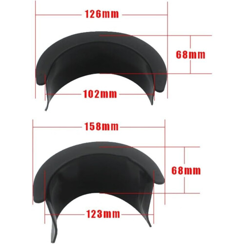 6Pcs Pool Table Pocket Liners Set Durable Rubber Billiard Table Liners Easy Installation 2