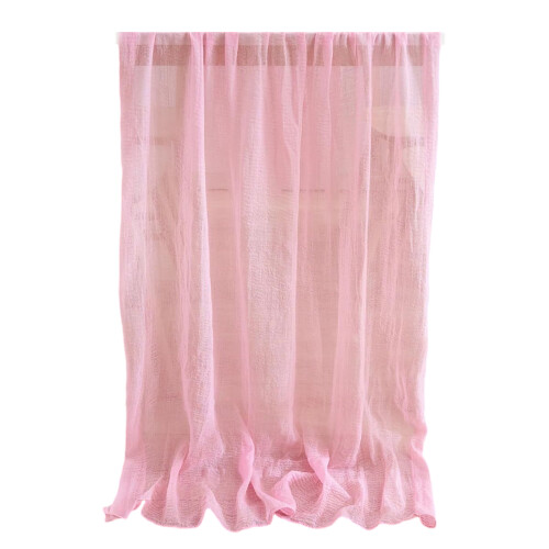 Decorative Corrugate Texture Tablecloth 90x180cm-Light pink