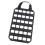 Schwarzes PP-Molle-Panel mit Griff, Wand- und Rucksack- Organizer, 302g 11