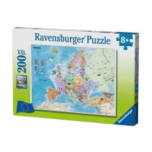 Ravensburger - 200 palanippu XXL - Euroopan kartta - Sekalainen - Alkaen 8-vuotiaista