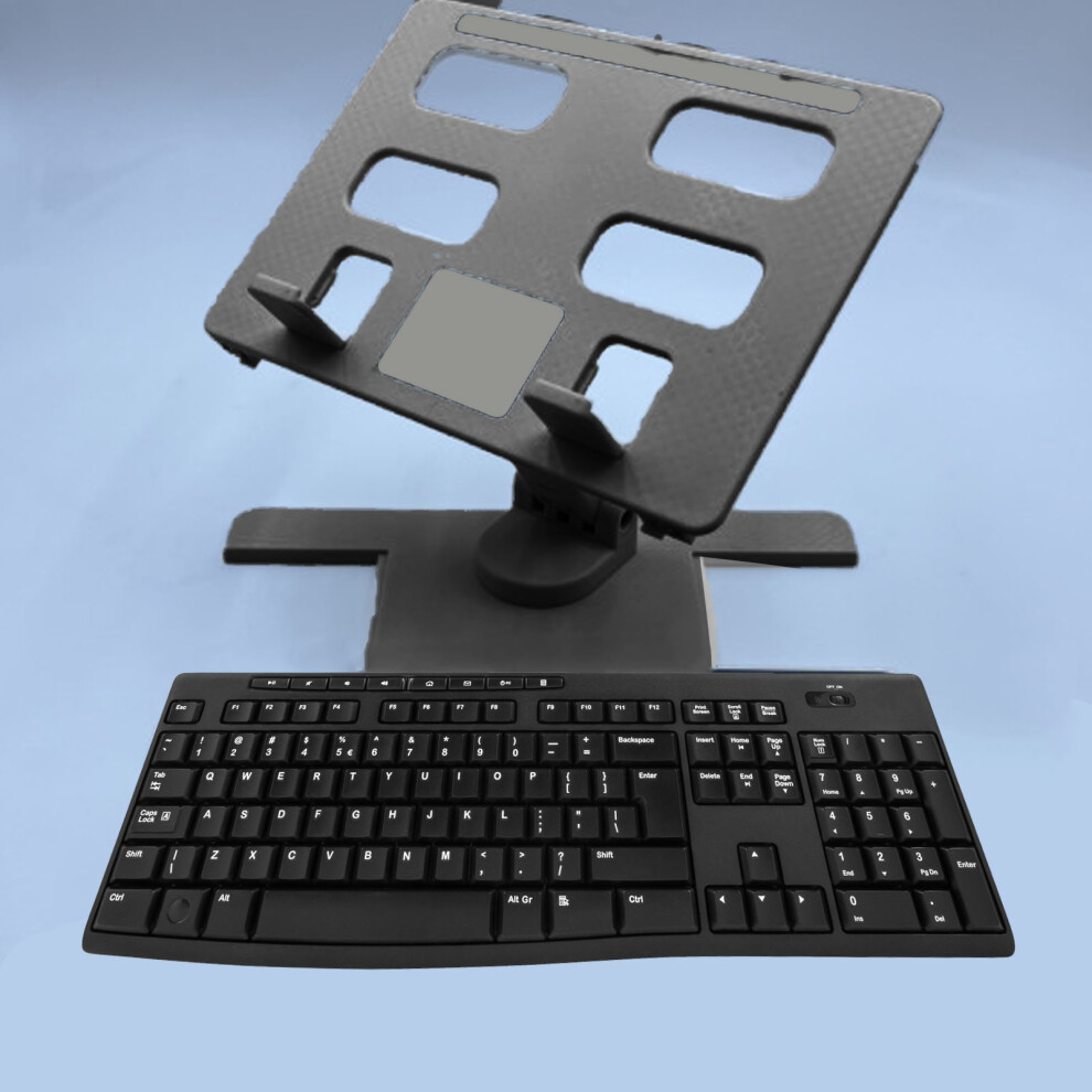 Portable Collapsible Laptop Riser With 360 Rotation & Heat Vents 8751368928124