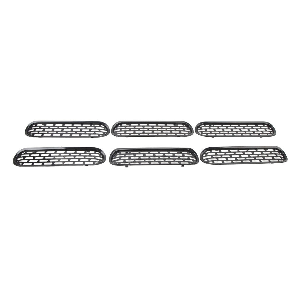 Front Grille Inserts Trim For Bronco 2021-2023, Abs Black 7611368928177