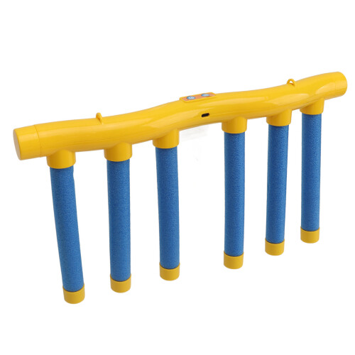 Unique Gift Falling Sticks Game - Train Reactivity & Fun in Yellow & Blue
