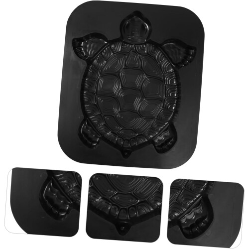Reusable Turtle Stepping Stone Mold for DIY Garden Path and Walkway Cement Paving 1