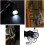 Walking Cane with LED Light, Adjustable Folding Stick for Elderly, Cushion Handle, Quad Base 2