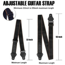 Gitarrengurt aus Baumwolle, Folk-Gitarre,