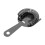 Edelstahl-Bar-Sieb mit Drahtfeder, 16,5x8,2cm, Schwarz 16