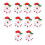 10 Divisions Holiday Perceived Deck Snowfigure Deer-elder 1