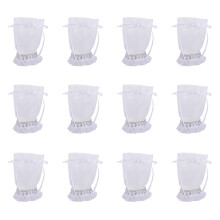 12 stuks trekkoordsluiting snoephouder ronde basis-Stijl B