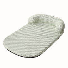 Ice Silk Dog Bed Cool Mat Portable Pet Bedding For-Green XS