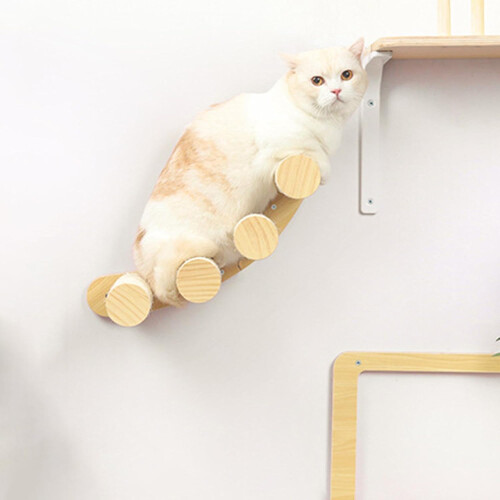 Climber Stair Climbing Ladder with Scratching Board for Cats - Activity, Jumping and Playing, Durable Design and Multi-Level Structure 1