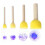 Innovative Art Tools: Round Sponge Brush Set For Early Art Development 4