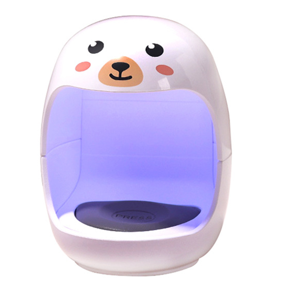 Light Compact Nail Dryer For Efficient Gel Cure, Dual Source Design, Multi-Directional Power Supply, Portable And Convenient For Travel, Open Design
