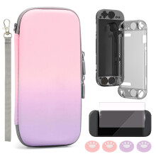 Umfassendes Konsolen-Pflegepaket mit-Farbverlauf rosa und pu
