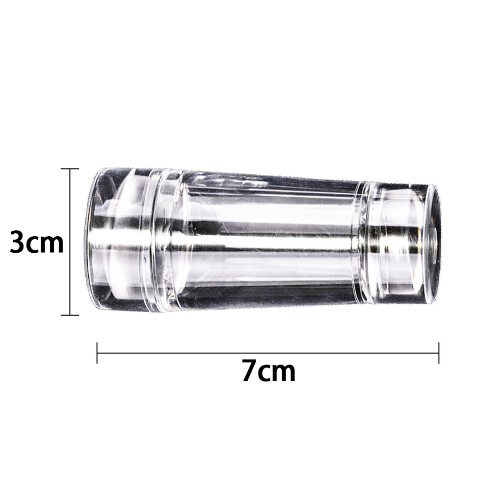 Creative Nail Art Stamper, Clear Nail Stampers With Transparent Visible Body For Precise Design Application, Manicure Tools That Simplify Your Beauty