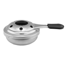 Réchaud à alcool pour le camping et la randonnée, casserole portable en acier inoxydable, couvercle de sécurité, modèle universel compatible