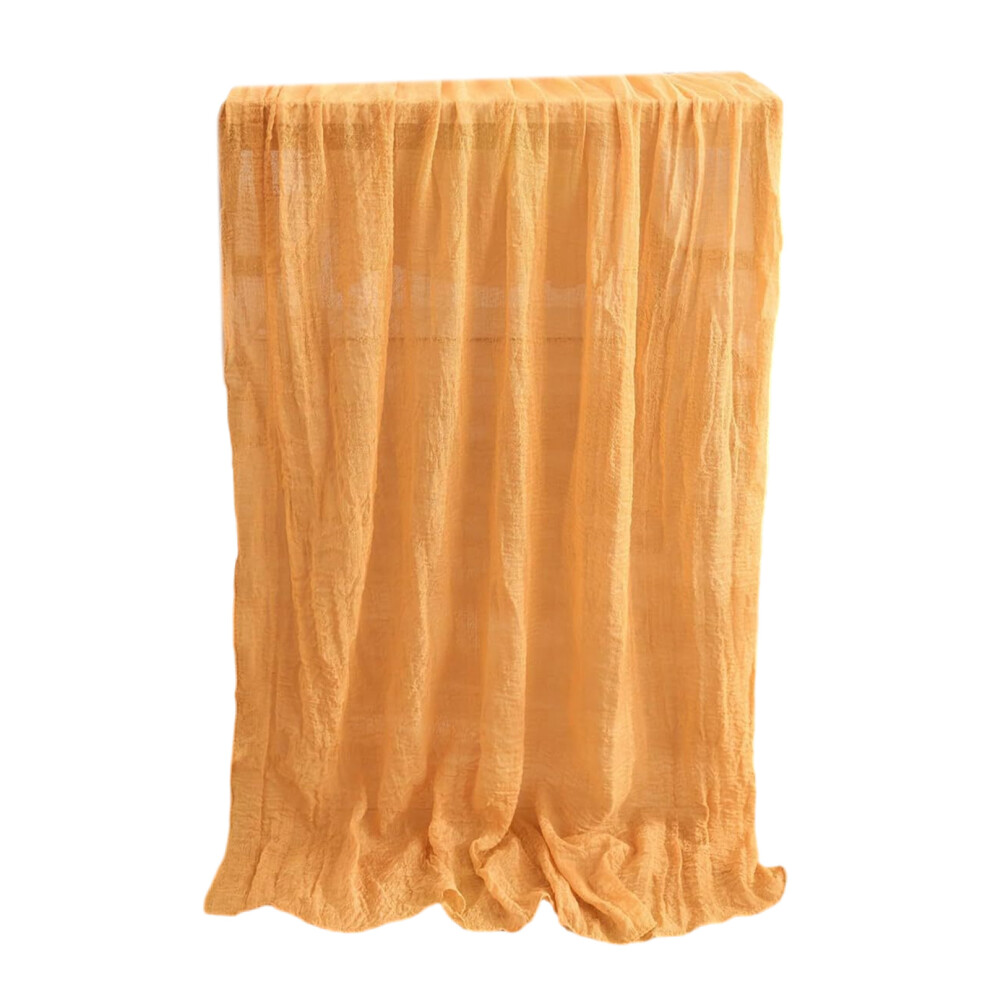 Textured Corrugate Dining Tablecloth 90X180cm Strong- Gold 7751000607722