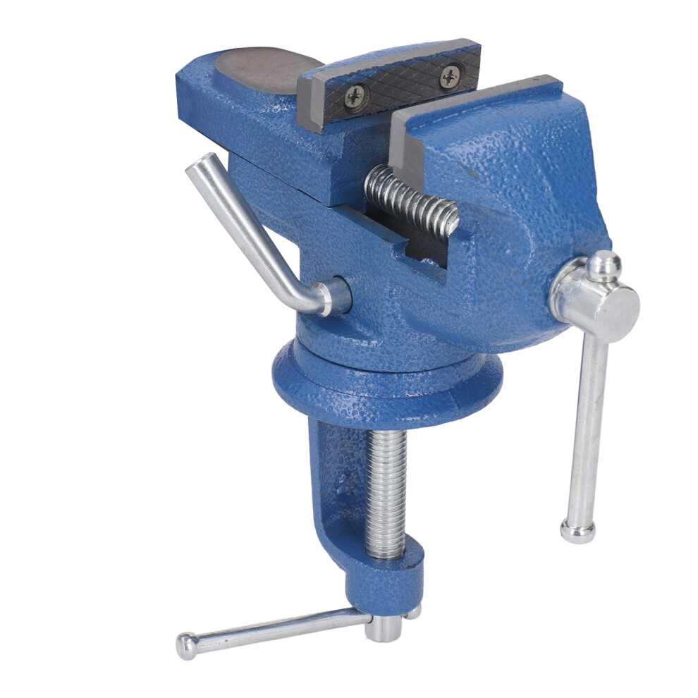 Heavy-Duty 2" Table Vise Clamp On 360 Rotation For Wood Projects 8391368932037