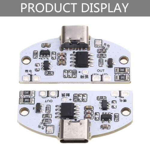 Typ-C-Tischlampen-Schaltplatine mit Dimmfunktion und USB-Laden 1