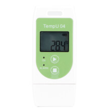 Herbruikbare temperatuurdatalogger met lcd-display voor koelkasten, zeer nauwkeurige koelkastthermometer, gekalibreerde koudeketenrecorder.