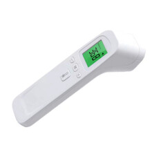 Infrared Digital Non-Contact Thermometer, No-Touch Thermometer with Fever Alarm and Silent Mode, Multi-Mode Forehead & Object Thermometer with Fast Re
