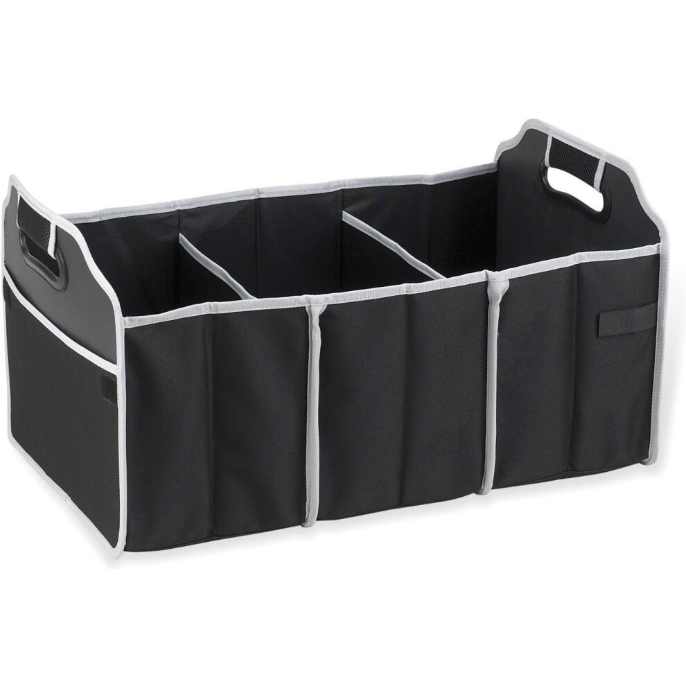 Trunk Organizer, Portable Foldable Waterproof Auto Storage Bag, Compartments Cargo Groceries Organizer For Shopping, Camping Utensil Storage (30L) 9074015490089