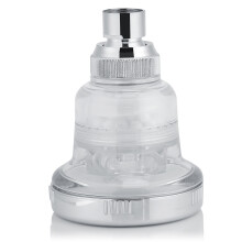 Révolutionnez votre expérience de douche avec ce pommeau de douche filtrant. Ses billes adoucissantes purifient l'eau dure et offrent plusieurs