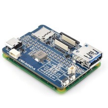 Erweiterungsboard für RPI Compute Module 5, gleiche Größe wie CM5 für Anwendungen mit begrenztem Platz