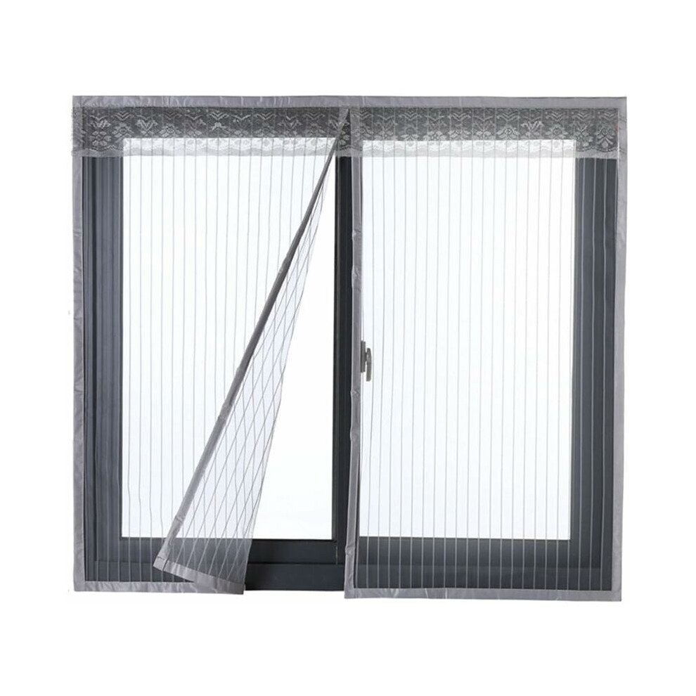 Innovative Magnetic Window Screen Curtain, Powerful Magnetic Closures High Quality Latch Made Of Iron, Polished Surface Providing Added Security 9405630570908