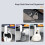 Gaming Headphone Holder with Spring Loaded Clamp, Foldable Design Under Desk Hook Clamp for Desk Organizer Function (1PCS) 3