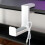 Gaming Headphone Holder with Spring Loaded Clamp, Foldable Design Under Desk Hook Clamp for Desk Organizer Function (1PCS) 6