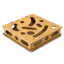 Katzenbeweglichkeit für interaktive Katze für Puzzlebox, Holzleckerlis, Labyrinth, Spiel für Box, Spaß, Verstecken und Suchen