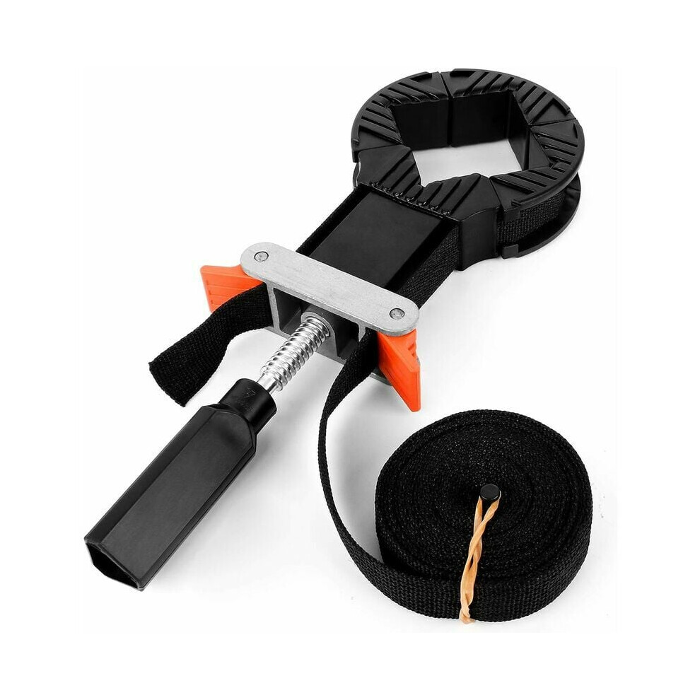 Aluminum Alloy Band Clamp, Quick Release Picture Frame Clamp With Corner Clamp Functionality For Tight Clamping Action, Non-Damaging Surfaces & 9405630819557