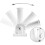 Adjustable Bracket For Multi-Angle Design, Aluminum Flagpole Bracket With Durable Aluminum And Easy Installation, Premium Quality Rust Free White 3