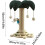 Cat Scratching Post with Durable Sisal Cat Tree and Interactive Ball for Large Indoor Cats 4