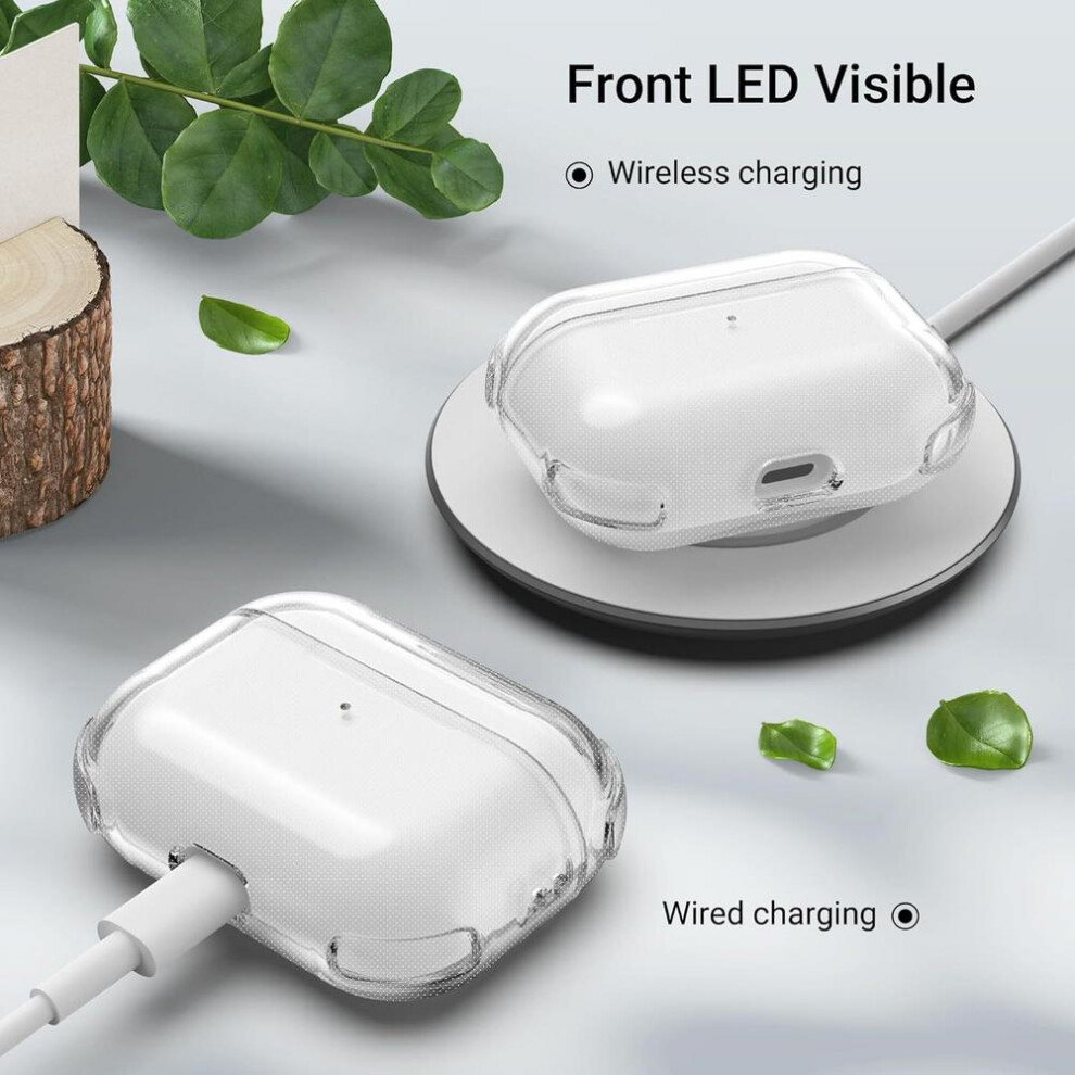 For airpods pro3 transparent ear shell TUP material earphone shell protective cover with lanyard transparent protective case